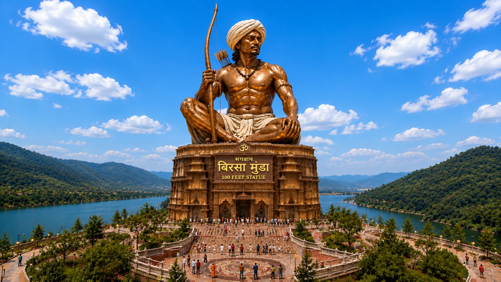 100-Foot Bhagwan Birsa Munda Statue