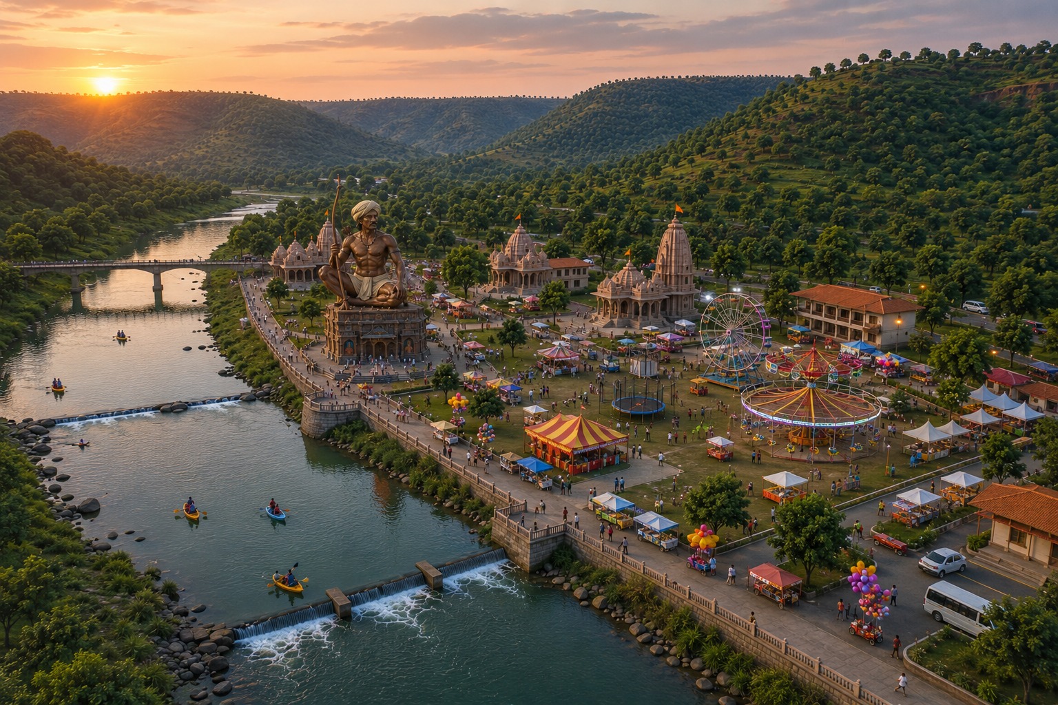Integrated Tourism Campus concept render